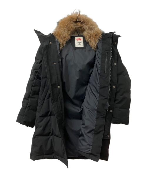 DANTON（ダントン）DANTON (ダントン) ダウンコート ブラック サイズ:SIZE 38の古着・服飾アイテム