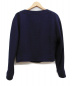 CHANEL (シャネル) ノーカラージャケット ネイビー サイズ:38：79800円