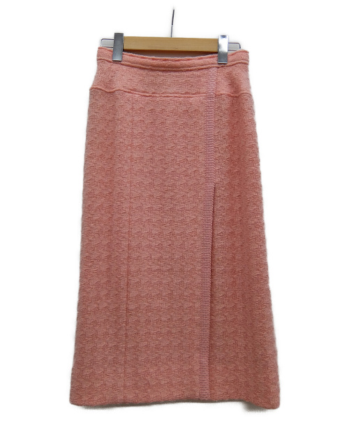 CHANEL（シャネル）CHANEL (シャネル) ウールセットアップ ライトピンク サイズ:38の古着・服飾アイテム