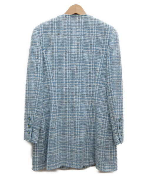 CHANEL（シャネル）CHANEL (シャネル) ウールジャケット グリーン サイズ:40の古着・服飾アイテム