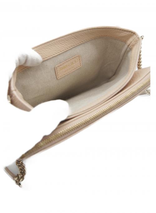 JIMMY CHOO（ジミーチュウ）JIMMY CHOO (ジミーチュウ) ショルダーポシェット ピンク サイズ:- J000117291001の古着・服飾アイテム