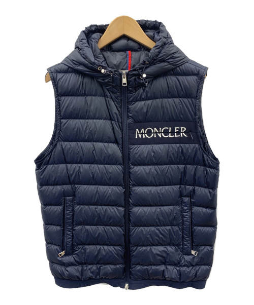 MONCLER（モンクレール）MONCLER (モンクレール) ダウンベスト ネイビー サイズ:Sの古着・服飾アイテム