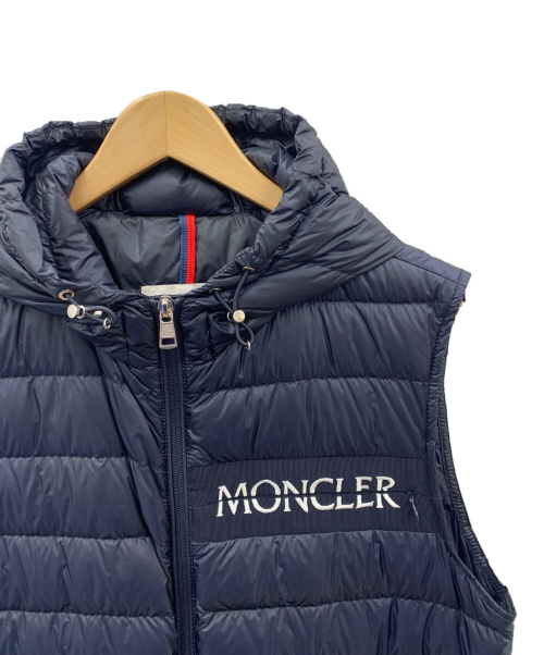 MONCLER（モンクレール）MONCLER (モンクレール) ダウンベスト ネイビー サイズ:Sの古着・服飾アイテム
