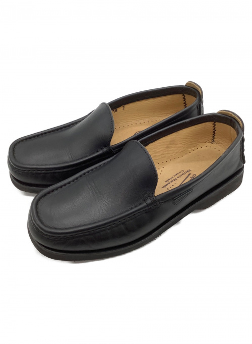 PARABOOT（パラブーツ）PARABOOT (パラブーツ) スリッポン スモーキーグレー サイズ:7 レザーの古着・服飾アイテム