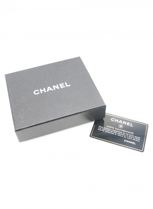 CHANEL（シャネル）CHANEL (シャネル) 3つ折り財布 ブラック サイズ:- キャビアスキン 7817850の古着・服飾アイテム
