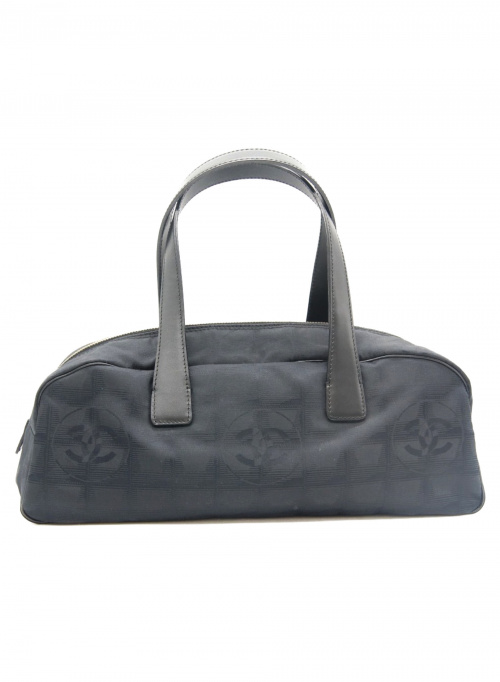 CHANEL（シャネル）CHANEL (シャネル) ミニボストンバッグ ブラック サイズ:- ニュートラベルライン 9673202の古着・服飾アイテム