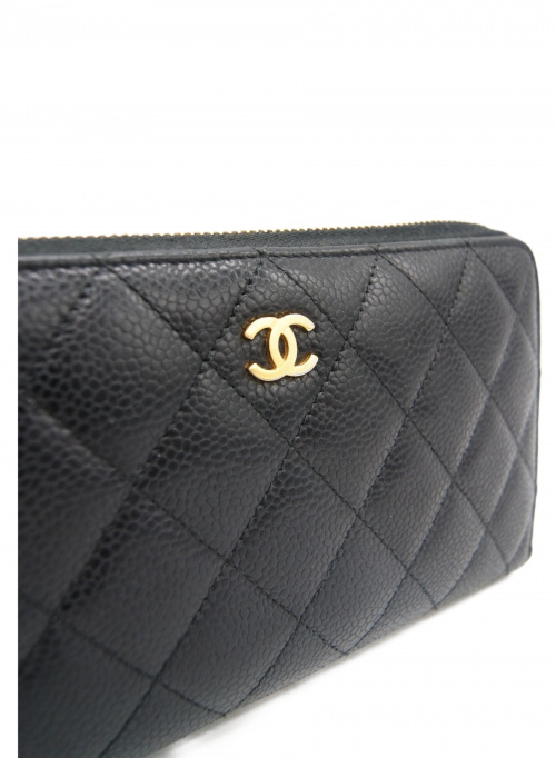 CHANEL（シャネル）CHANEL (シャネル) 長財布 ブラック サイズ:- 19783766の古着・服飾アイテム