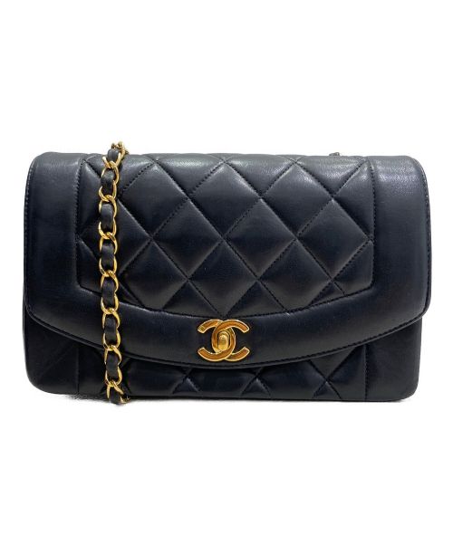CHANEL（シャネル）CHANEL (シャネル) マドモアゼルマトラッセ シングルチェーンショルダーバッグ ブラックの古着・服飾アイテム