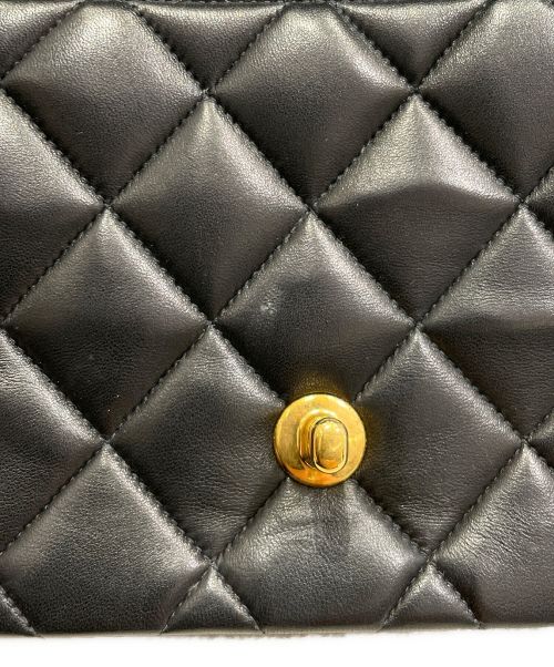 CHANEL（シャネル）CHANEL (シャネル) マドモアゼルマトラッセ シングルチェーンショルダーバッグ ブラックの古着・服飾アイテム