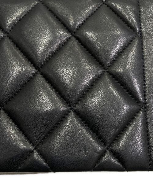 CHANEL（シャネル）CHANEL (シャネル) マドモアゼルマトラッセ シングルチェーンショルダーバッグ ブラックの古着・服飾アイテム