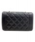 CHANEL (シャネル) マドモアゼルマトラッセ シングルチェーンショルダーバッグ ブラック：468000円