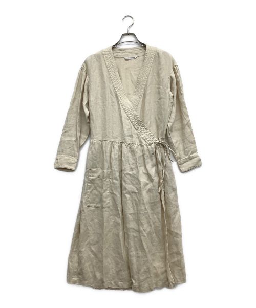 atelier naruse（アトリエナルセ）ATELIER NARUSE (アトリエナルセ) ワードローブガウン ベージュ サイズ:Fの古着・服飾アイテム