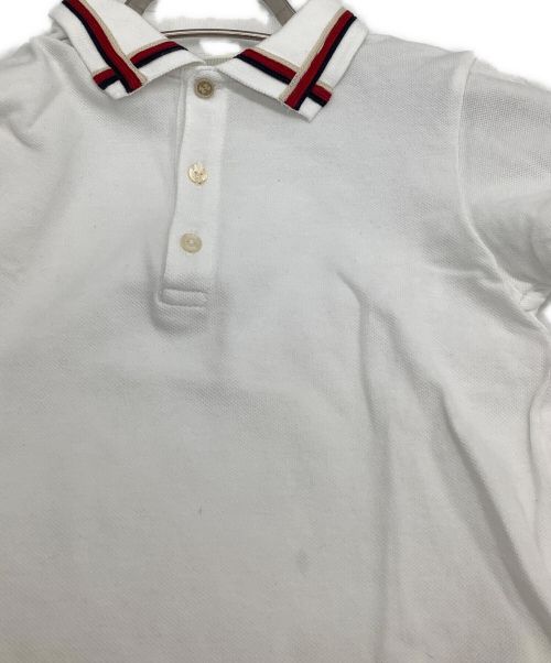 GUCCI（グッチ）GUCCI (グッチ) ポロシャツ ホワイト サイズ:36mの古着・服飾アイテム