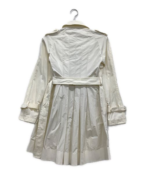 MONCLER（モンクレール）MONCLER (モンクレール) トレンチコート ホワイト サイズ:00 未使用品の古着・服飾アイテム