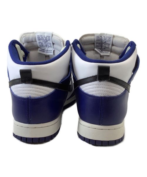 NIKE（ナイキ）NIKE (ナイキ) DUNK HIGH ブルー×ホワイト サイズ:27.5の古着・服飾アイテム