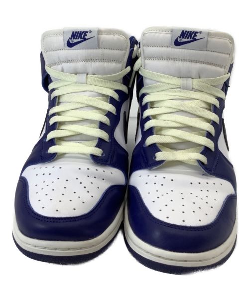 NIKE（ナイキ）NIKE (ナイキ) DUNK HIGH ブルー×ホワイト サイズ:27.5の古着・服飾アイテム