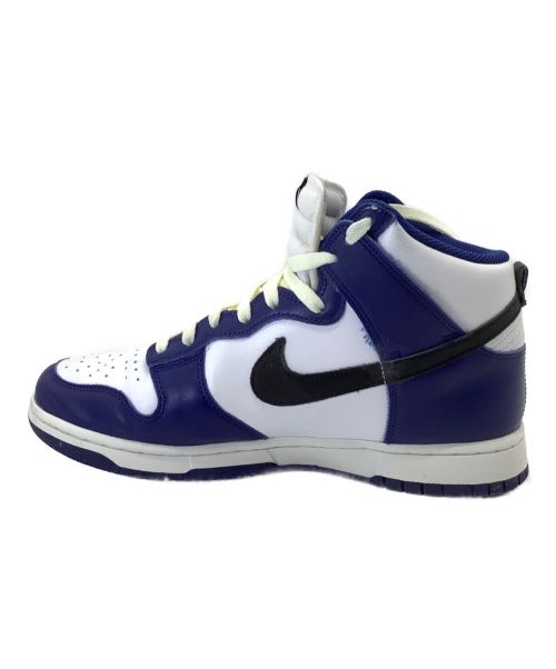 NIKE（ナイキ）NIKE (ナイキ) DUNK HIGH ブルー×ホワイト サイズ:27.5の古着・服飾アイテム