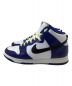 NIKE (ナイキ) DUNK HIGH ブルー×ホワイト サイズ:27.5：5000円