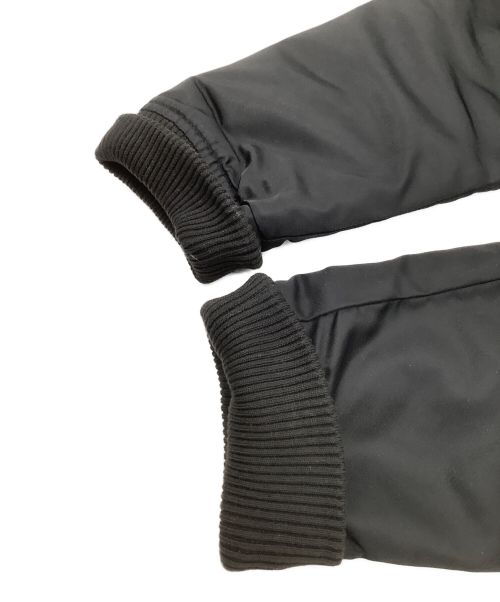 THRASHER（スラッシャー）THRASHER (スラッシャー) バーシティジャケット ブラック サイズ:Sの古着・服飾アイテム