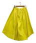 MUVEIL (ミュベール) タイプライタータックボリュームパンツ イエロー サイズ:38 未使用品：8000円