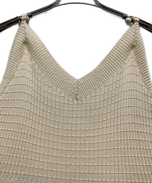 MUVEIL（ミュベール）MUVEIL (ミュベール) 切替ワンピース パープル サイズ:38 未使用品の古着・服飾アイテム