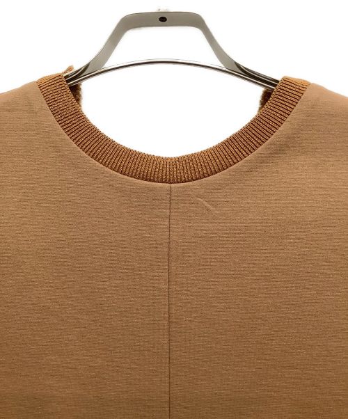 MUVEIL（ミュベール）MUVEIL (ミュベール) ノースリーブワンピース キャメル サイズ:38 未使用品の古着・服飾アイテム