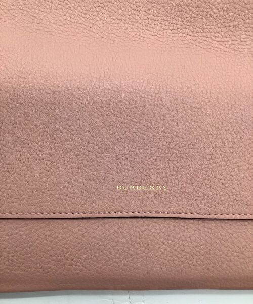 BURBERRY（バーバリー）BURBERRY (バーバリー) ショルダーバッグ ピンク 未使用品の古着・服飾アイテム