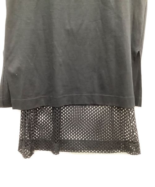 DOUBLE STANDARD CLOTHING（ダブルスタンダードクロージング）DOUBLE STANDARD CLOTHING (ダブルスタンダードクロージング) ESSENTIAL ネットアンサンブルワンピ ブラック サイズ:38の古着・服飾アイテム