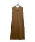 MUVEIL (ミュベール) ノースリーブワンピース キャメル サイズ:38 未使用品：15000円