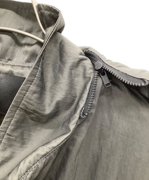 JOE CHIA（ジョーチア）JOE CHIA (ジョーチア) Woven Oversized Long Hooded Jacket グレー サイズ:FREEの古着・服飾アイテム