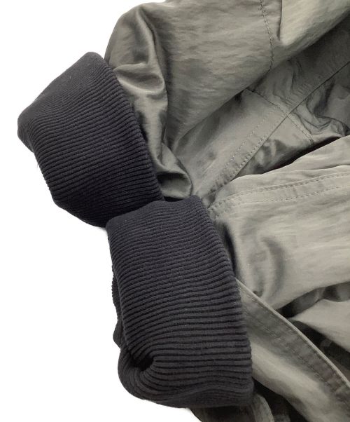 JOE CHIA（ジョーチア）JOE CHIA (ジョーチア) Woven Oversized Long Hooded Jacket グレー サイズ:FREEの古着・服飾アイテム