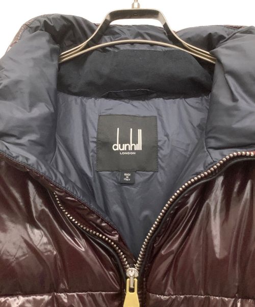 dunhill（ダンヒル）dunhill (ダンヒル) ダウンジャケット ワインレッド サイズ:Lの古着・服飾アイテム