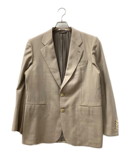 AURALEE（オーラリー）AURALEE (オーラリー) WASHABLE WOOL TROPICAL JACKET ベージュ サイズ:3の古着・服飾アイテム