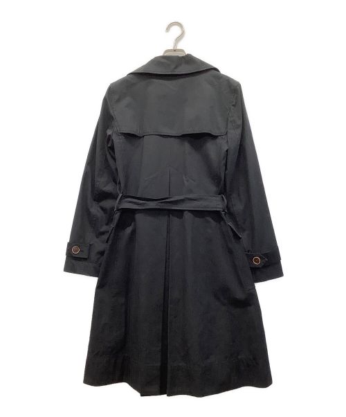 WEEKEND Max Mara（ウィークエンド マックスマーラ）WEEKEND Max Mara (ウィークエンド マックスマーラ) トレンチコート ブラック サイズ:36の古着・服飾アイテム