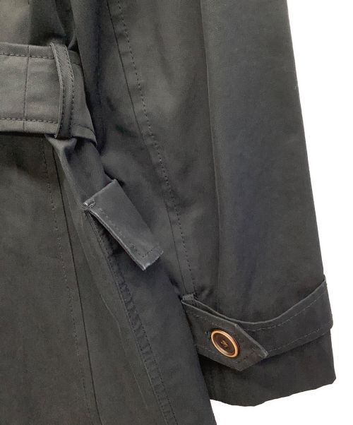 WEEKEND Max Mara（ウィークエンド マックスマーラ）WEEKEND Max Mara (ウィークエンド マックスマーラ) トレンチコート ブラック サイズ:36の古着・服飾アイテム