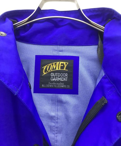 comfy（コンフィー）comfy (コンフィー) EXPLORING COAT ブルー サイズ:Mの古着・服飾アイテム