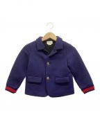 GUCCIグッチ）の古着「テーラードジャケット」｜ネイビー