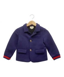 GUCCI（グッチ）の古着「テーラードジャケット」｜ネイビー