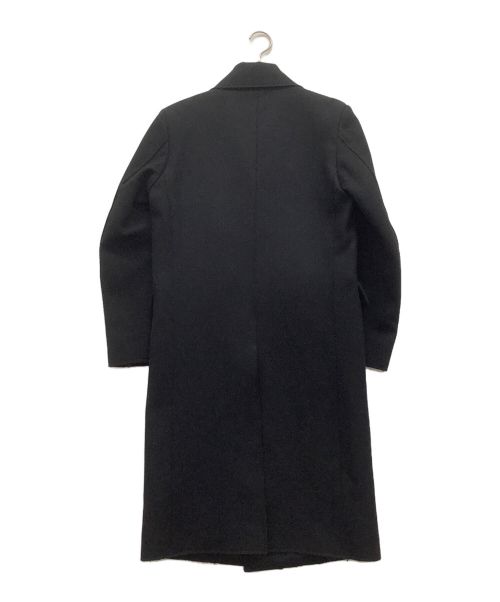 DIESEL（ディーゼル）DIESEL (ディーゼル) ダブルウールコート ブラック サイズ:XSの古着・服飾アイテム