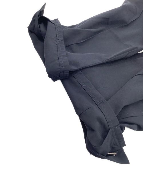 VALENTINO（ヴァレンティノ）VALENTINO (ヴァレンティノ) テーパードパンツ ネイビー サイズ:56の古着・服飾アイテム