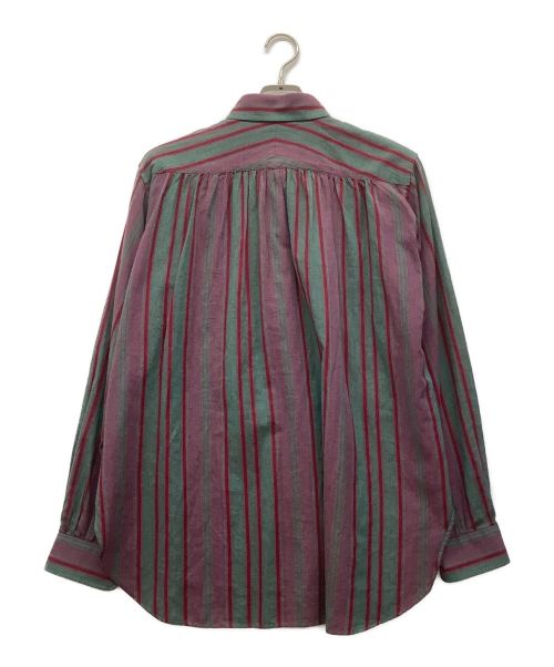 Needles（ニードルズ）Needles (ニードルズ) プルオーバーシャツ レッド×グリーン サイズ:Sの古着・服飾アイテム