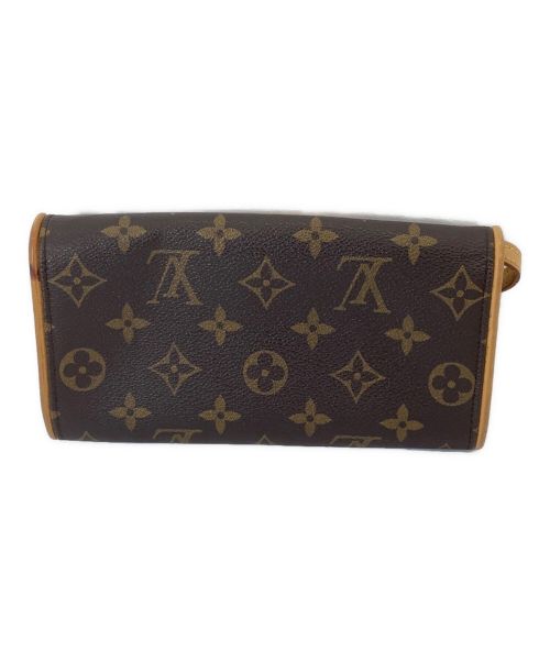 LOUIS VUITTON（ルイ ヴィトン）LOUIS VUITTON (ルイ ヴィトン) ポシェットツインPM ブラウンの古着・服飾アイテム