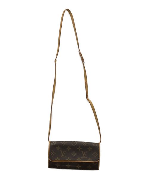 LOUIS VUITTON（ルイ ヴィトン）LOUIS VUITTON (ルイ ヴィトン) ポシェットツインPM ブラウンの古着・服飾アイテム