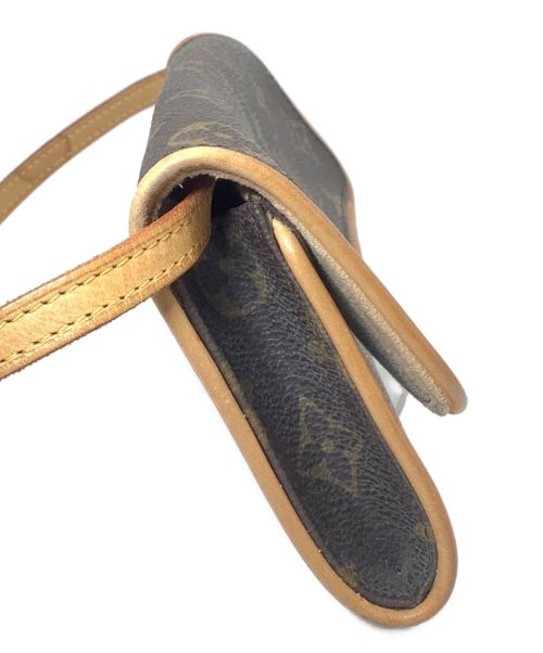 LOUIS VUITTON（ルイ ヴィトン）LOUIS VUITTON (ルイ ヴィトン) ポシェットツインPM ブラウンの古着・服飾アイテム