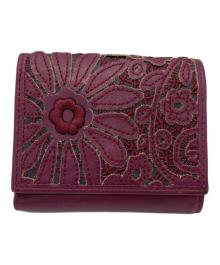 ANTEPRIMA（アンテプリマ）の古着「3つ折り財布」｜パープル