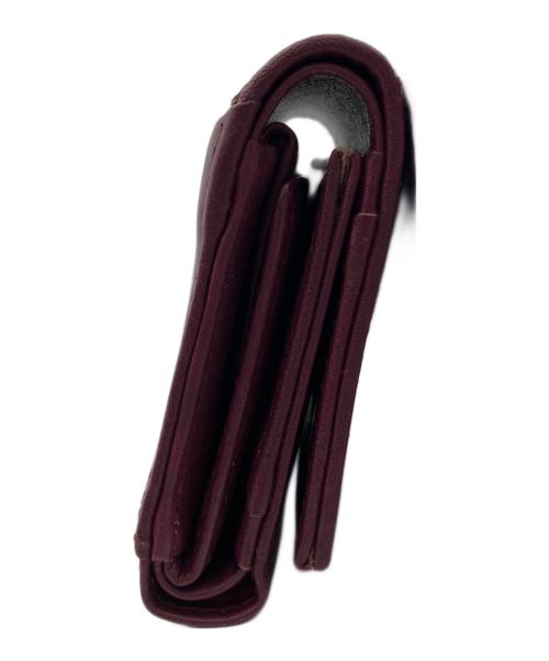 ANTEPRIMA（アンテプリマ）ANTEPRIMA (アンテプリマ) 3つ折り財布 パープルの古着・服飾アイテム