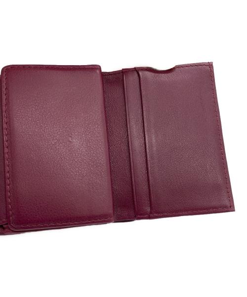 ANTEPRIMA（アンテプリマ）ANTEPRIMA (アンテプリマ) 3つ折り財布 パープルの古着・服飾アイテム