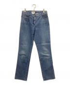 CHANELシャネル）の古着「デニムパンツ」｜スカイブルー