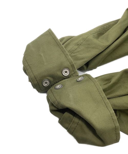 uncrave（アンクレイヴ3.）uncrave (アンクレイヴ) ノーカラージャケット オリーブ サイズ:1の古着・服飾アイテム