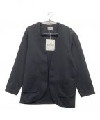 Westwood Outfittersウエストウッドアウトフィッターズ）の古着「ビッグノーカラージャケット」｜ブラック